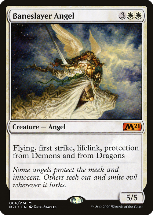 Baneslayer Angel (M21-006) - mythic - Foil