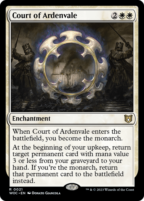 Court of Ardenvale (WOC-021) - rare - Foil