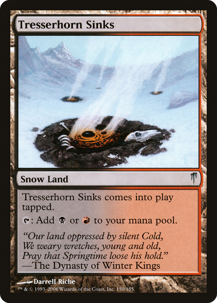 Tresserhorn Sinks (CSP-150) - uncommon - Foil