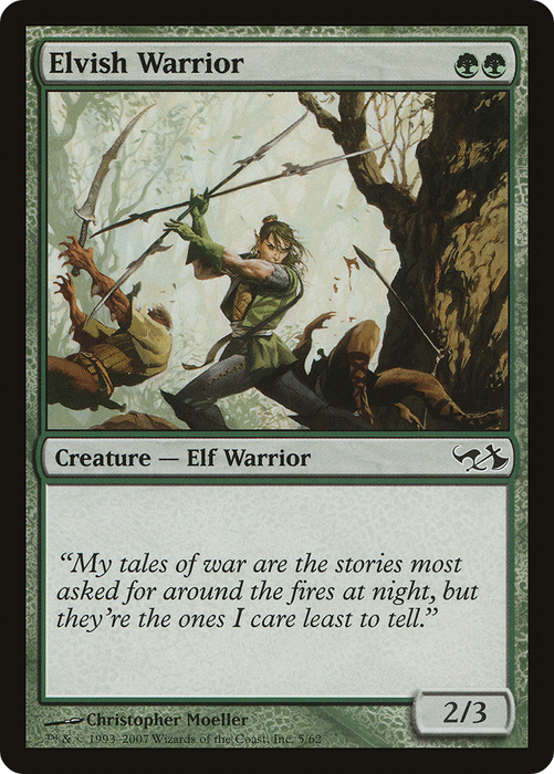 Elvish Warrior (EVG-005) - common