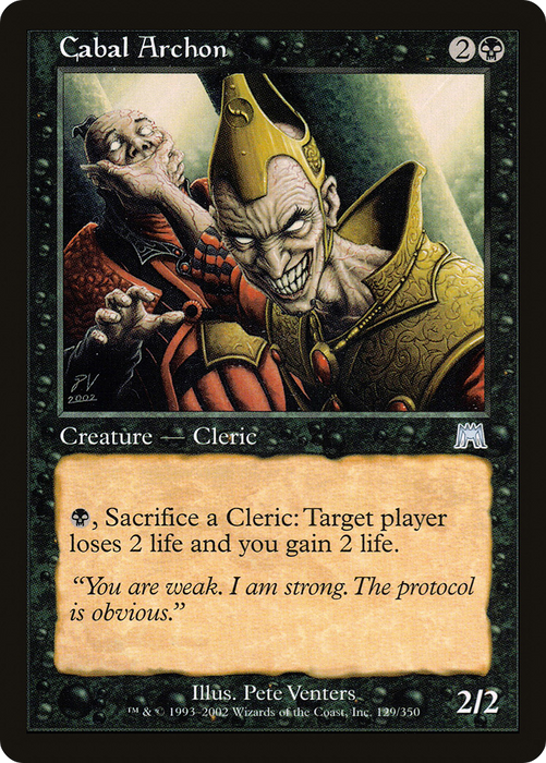 Cabal Archon (ONS-129) - uncommon - Foil