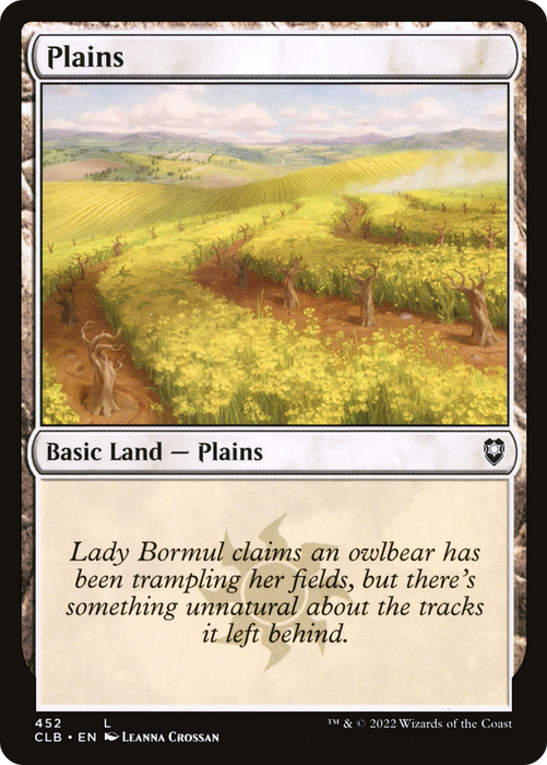 Plains (CLB-452) - common - Foil