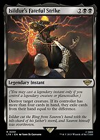 Isildur's Fateful Strike (LTR-091) - rare