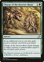 Charge of the Forever-Beast (IKO-147) - uncommon - Foil