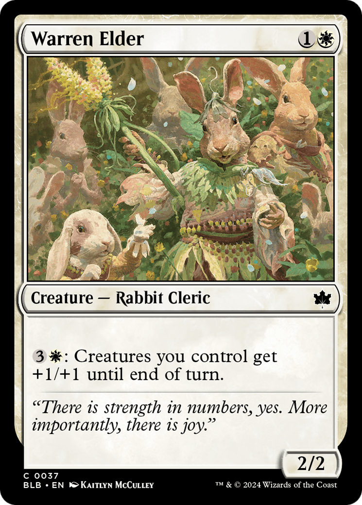 Warren Elder (BLB-037) - common