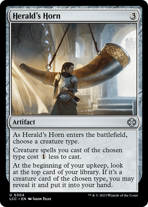 Herald's Horn (LCC-304) - uncommon