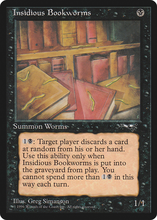 Insidious Bookworms (ALL-51A) - common