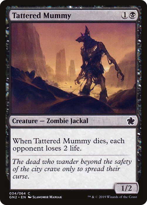 Tattered Mummy (GN2-034) - common