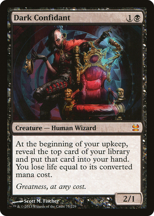 Dark Confidant (MMA-075) - mythic - Foil
