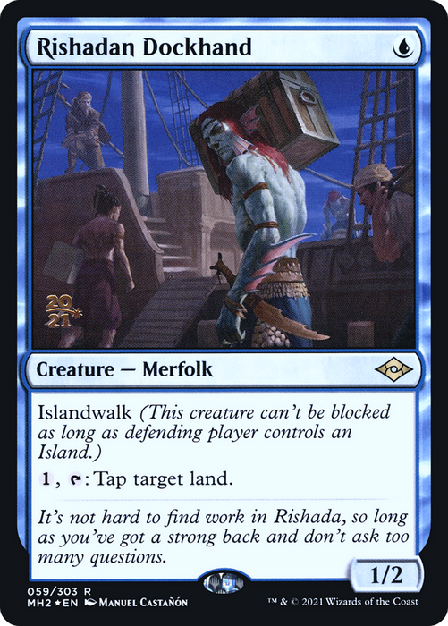 Rishadan Dockhand (PRE-59S) - rare - Foil