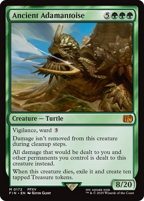 Ancient Adamantoise (FIN-172) - mythic - Foil