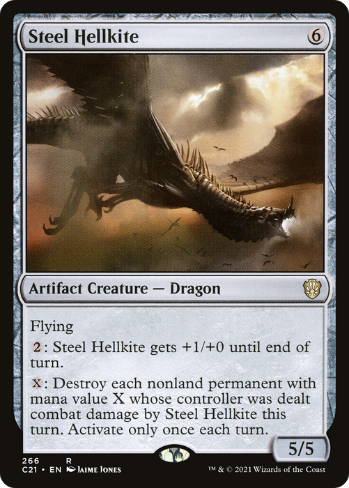 Steel Hellkite (C21-266) - rare