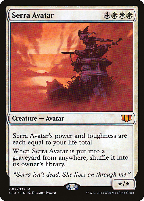 Serra Avatar (C14-087) - mythic