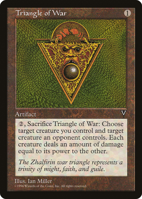 Triangle of War (VIS-158) - rare