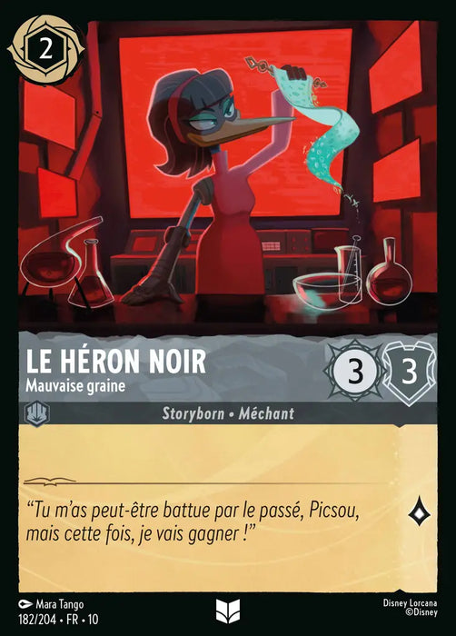 Le Héron noir - Mauvaise graine (182/204) - LDLP - Inhabituelle - Cold Foil