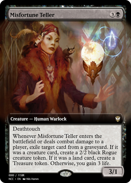 Misfortune Teller (PRM-99903) - rare - Foil