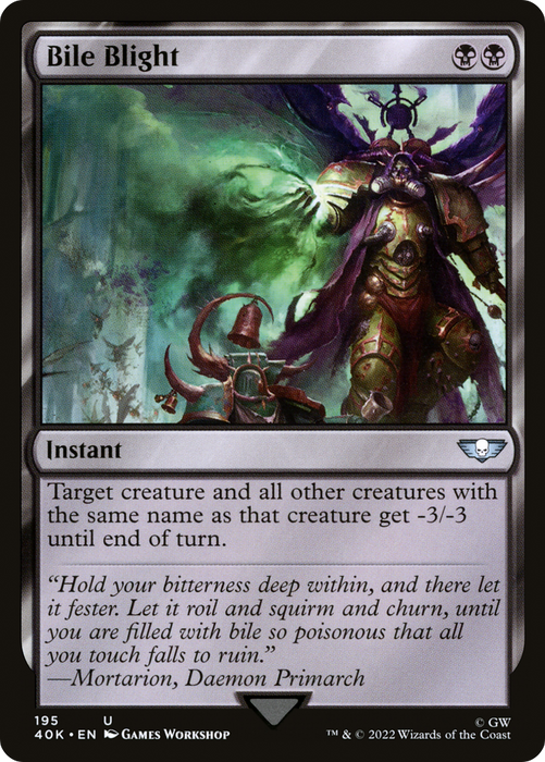 Bile Blight (40K-195) - uncommon