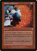Molten Influence (ODY-207) - rare - Foil