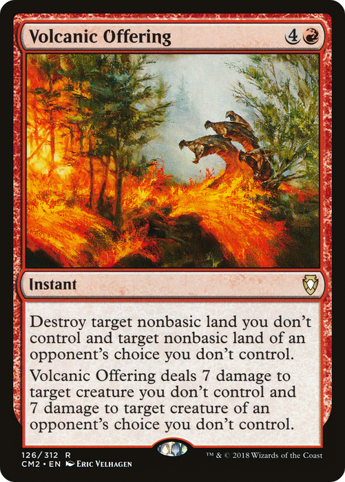 Volcanic Offering (CM2-126) - rare