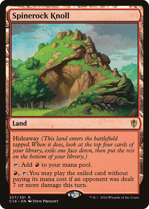 Spinerock Knoll (C16-327) - rare