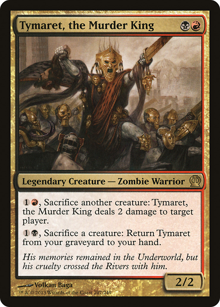 Tymaret, the Murder King (THS-207) - rare - Foil