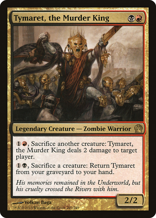 Tymaret, the Murder King (THS-207) - rare - Foil