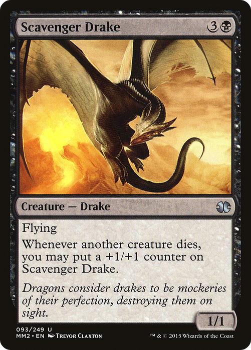 Scavenger Drake (MM2-093) - uncommon - Foil