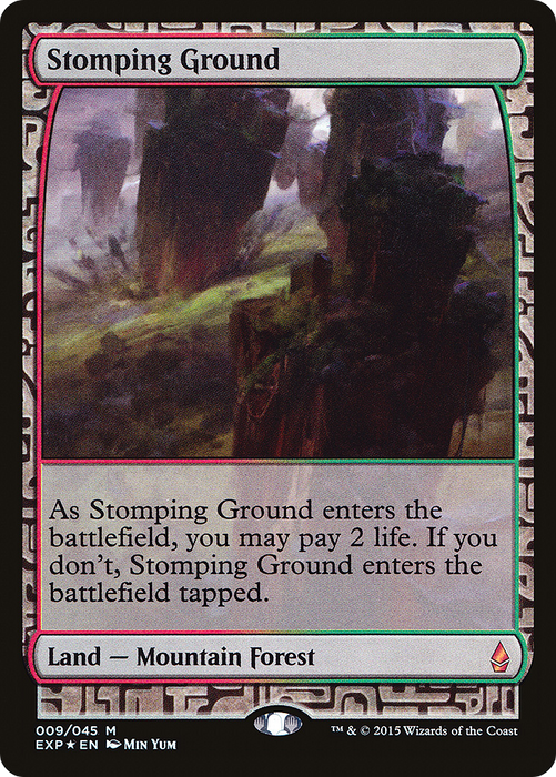 Stomping Ground (EXP-009) - mythic - Foil