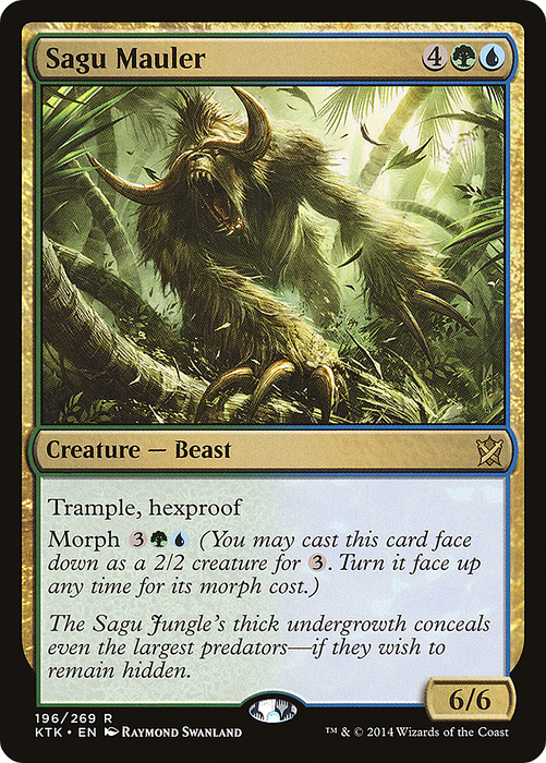 Sagu Mauler (KTK-196) - rare - Foil