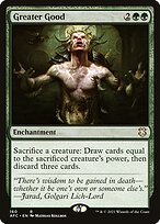 Greater Good (AFC-160) - rare