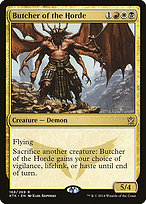 Butcher of the Horde (KTK-168) - rare - Foil