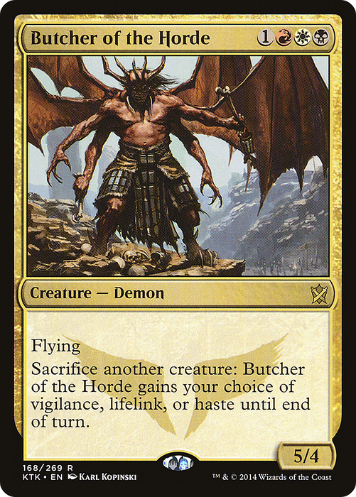 Butcher of the Horde (KTK-168) - rare