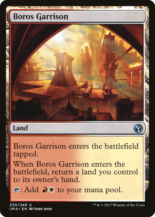Boros Garrison (IMA-233) - uncommon - Foil