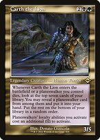Carth the Lion (MH2-418) - rare - Etched Foil