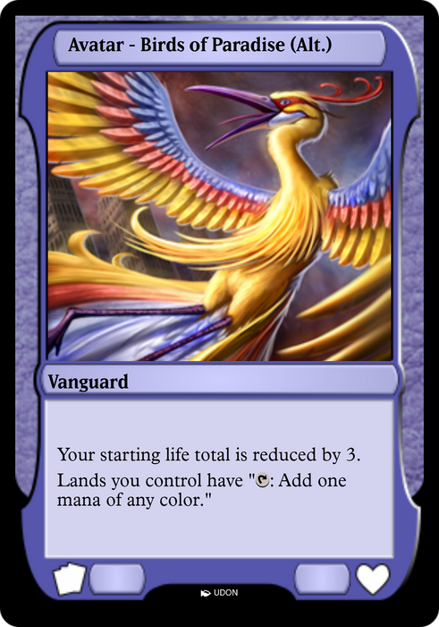 Birds of Paradise Avatar (PMOA-107) - rare - Foil