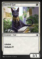Sacred Cat (AKR-034) - common