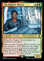 The Fugitive Doctor (WHO-735) - rare - Foil
