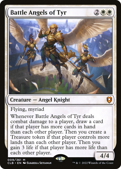 Battle Angels of Tyr (CLB-009) - mythic