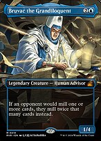 Bruvac the Grandiloquent (RVR-418) - mythic (Borderless) - Foil