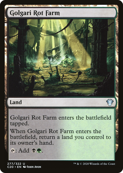 Golgari Rot Farm (C20-277) - uncommon