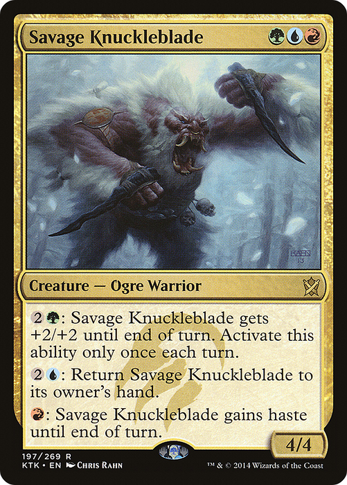 Savage Knuckleblade (KTK-197) - rare