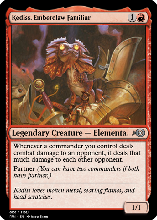 Kediss, Emberclaw Familiar (PRM-86252) - uncommon - Foil