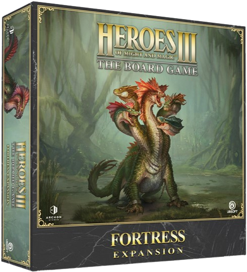 Heroes of Might & Magic III: The Board Game - Fortress Expansion (English)