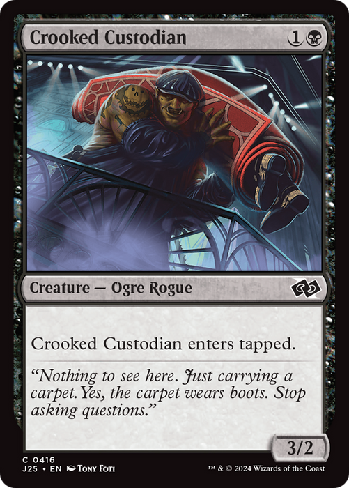 Crooked Custodian (J25-416) - common