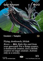 Qarsi Revenant (TDM-338) - rare: (Showcase) (Borderless) - Foil