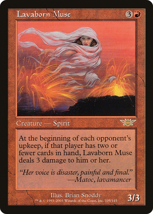 Lavaborn Muse (LGN-105) - rare