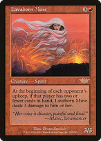 Lavaborn Muse (LGN-105) - rare - Foil