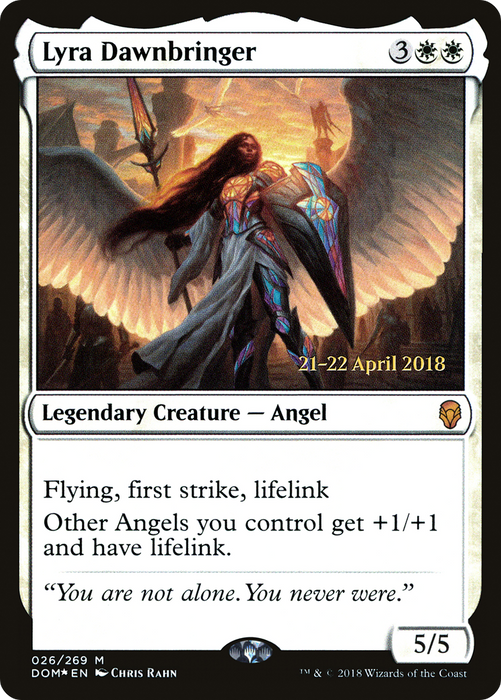 Lyra Dawnbringer (PRE-26S) - mythic - Foil