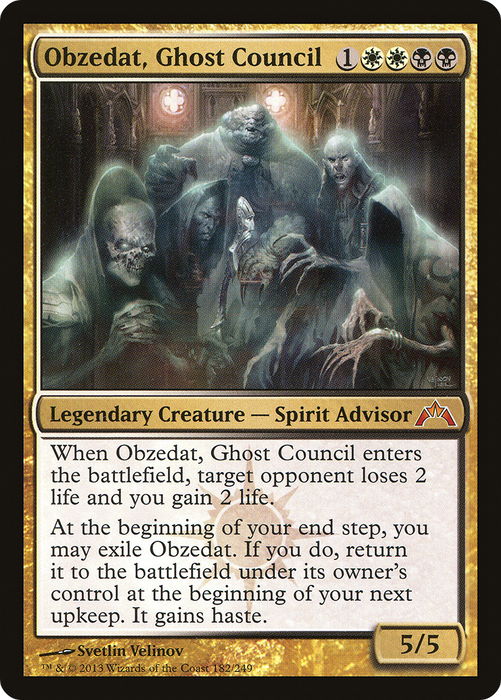 Obzedat, Ghost Council (GTC-182) - mythic