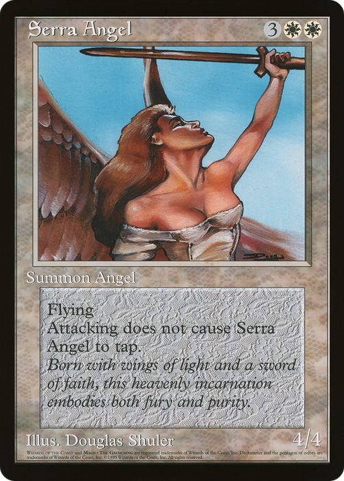 Serra Angel (O90P-007) - rare